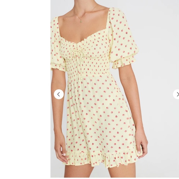 Faithful The Brand Sage Mini Dress Santa Maria Floral Print - Picture 8 of 11